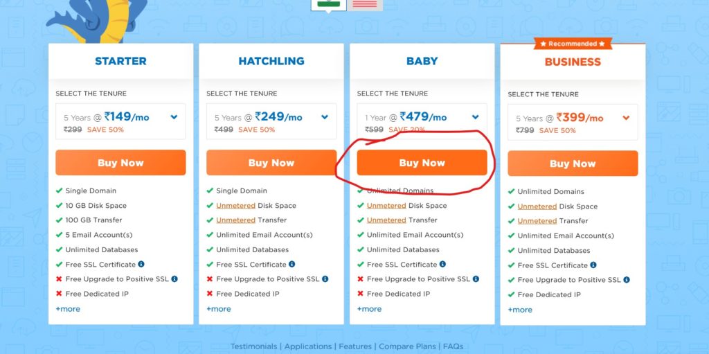 choose the right hosting plan